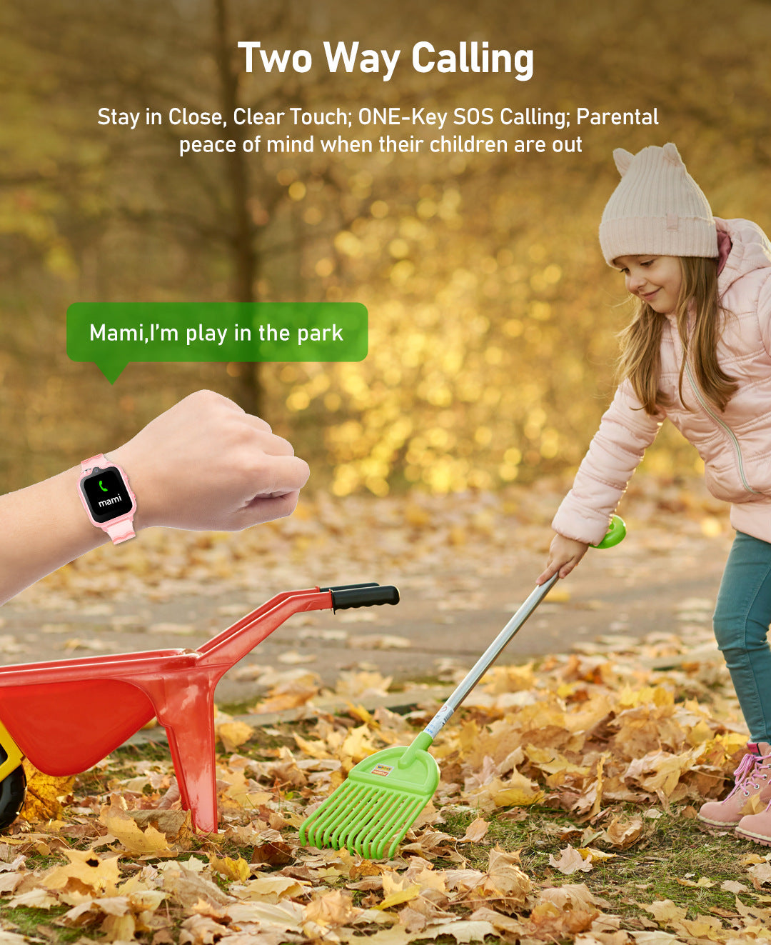 Children’s GPS Smartwatch – Video Calls, Tracking, and Fun Features