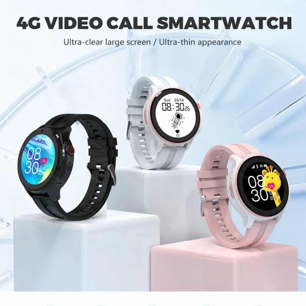 Kids’ GPS Smartwatch – Video Calling, Fitness Tracking, and 4G Connectivity