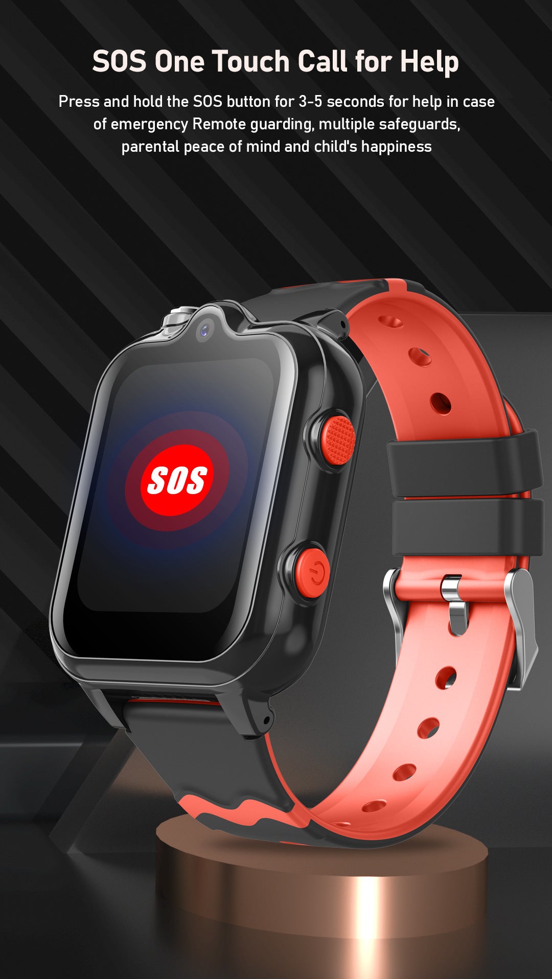 Children’s GPS Smartwatch – Video Calls, Tracking, and Fun Features